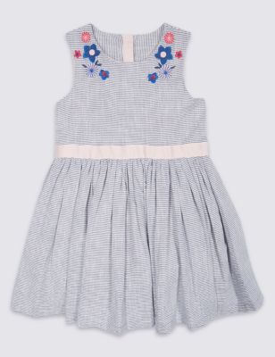 Pure Cotton Prom Dress &#40;3 Months - 5 Years&#41;